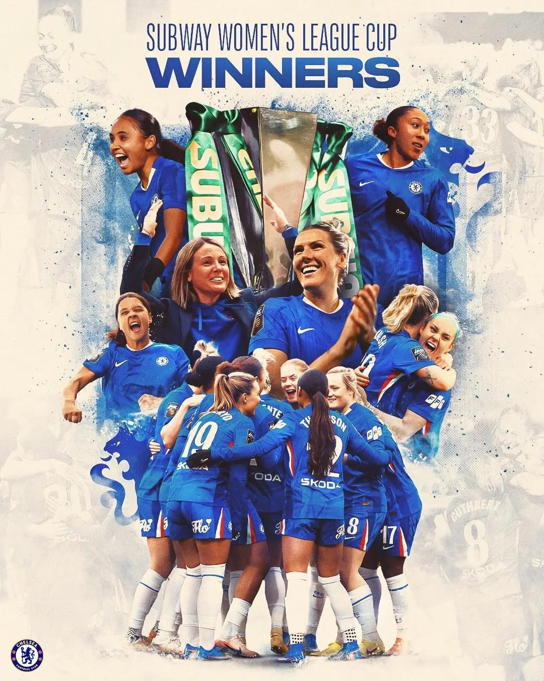 云开体育-2-0战胜曼联女足，切尔西女足蝉联联赛杯冠军